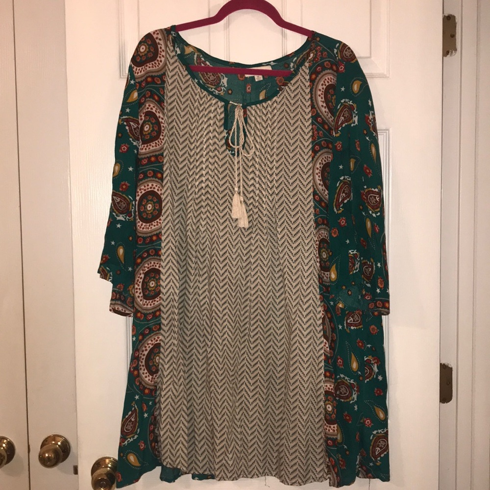 Paisley tunic